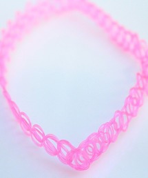 tunee（チュニー）の「【MASHIRO】ワイヤータトゥーチョーカー/Y2K 平成ギャル 推しカラー（MA/EK277）（チョーカー）」