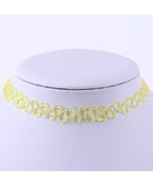 tunee（チュニー）の「【MASHIRO】ワイヤータトゥーチョーカー/Y2K 平成ギャル 推しカラー（MA/EK277）（チョーカー）」