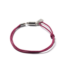 JBANS CLASSIC（ジェイバンスクラシック）の「ワンタッチシンプルカラーストリングカップルブレスレット (C2503AC1324_OR)（ブレスレット）」