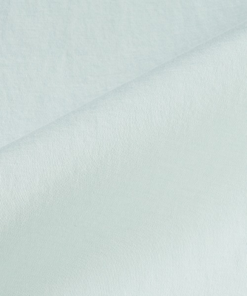 three dots(スリードッツ)の「ダブルニット スーピマ クロップドTシャツ(ニット/セーター・レディース・グリーン系その他/ベージュ系その他/ブラック・S)」の14枚目の写真