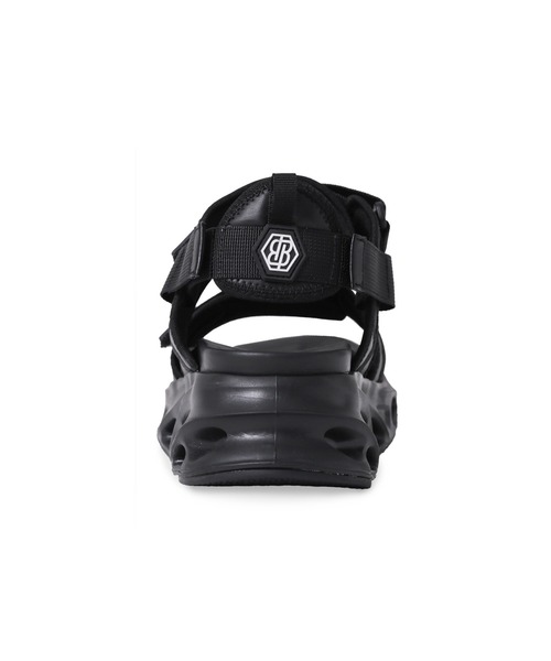 BEAXIS(ビーアクシス)の「バランスコアサンダル2 ベルトタイプ(サンダル・レディース・ブラック・2L/S/M/L/3L)」の5枚目の写真