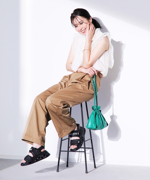 BEAXIS(ビーアクシス)の「バランスコアサンダル2 ベルトタイプ(サンダル・レディース・ブラック・2L/S/M/L/3L)」の7枚目の写真