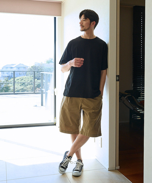 CROSS FUNCTION(クロスファンクション)の「《抗菌防臭》エブ楽 3枚セット メンズヘビーウェイトコットンTシャツ【CROSS FUNCTION/クロスファンクション】(Tシャツ/カットソー・メンズ・ネイビー/ホワイト/チャコールグレー/ブラック・M/L/XL/XXL)」の19枚目の写真