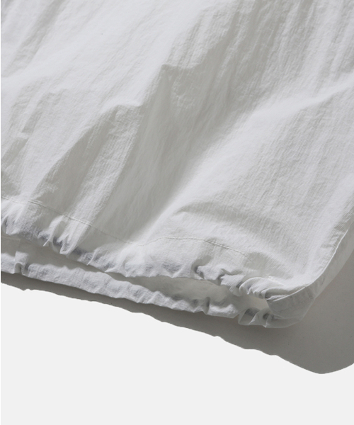 MOIF（モイフ）の「[SS26] BOYHOOD OVERSHIRT / WHITE（ナイロンジャケット・メンズ・その他・1(S)/2(M)/3(L)）」の7枚目の写真