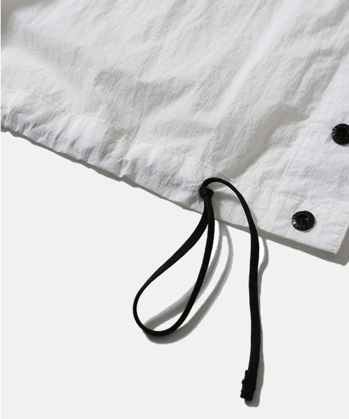 MOIF（モイフ）の「[SS26] BOYHOOD OVERSHIRT / WHITE（ナイロンジャケット・メンズ・その他・1(S)/2(M)/3(L)）」の11枚目の写真