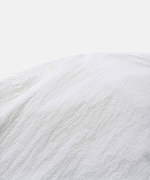 MOIF（モイフ）の「[SS26] BOYHOOD OVERSHIRT / WHITE（ナイロンジャケット・メンズ・その他・1(S)/2(M)/3(L)）」の13枚目の写真