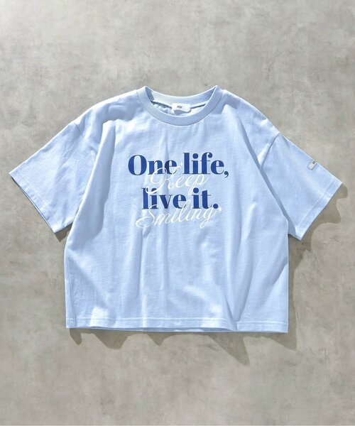 algy(アルジー)の「アソートカラバリ半袖Tシャツ(Tシャツ/カットソー・キッズ・ラベンダー/ミント/サックスブルー/オフホワイト・120/130/140/150/160)」の4枚目の写真