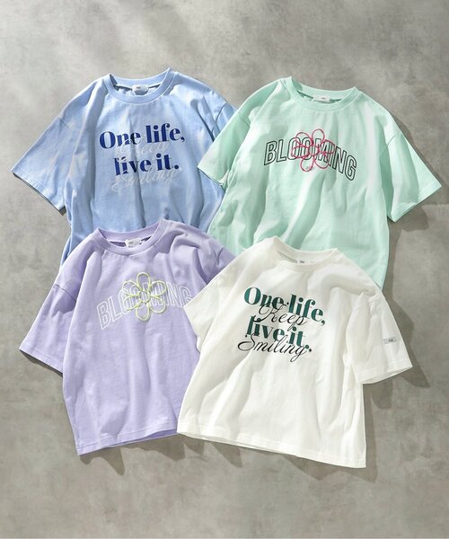 algy(アルジー)の「アソートカラバリ半袖Tシャツ(Tシャツ/カットソー・キッズ・ラベンダー/ミント/サックスブルー/オフホワイト・120/130/140/150/160)」の12枚目の写真