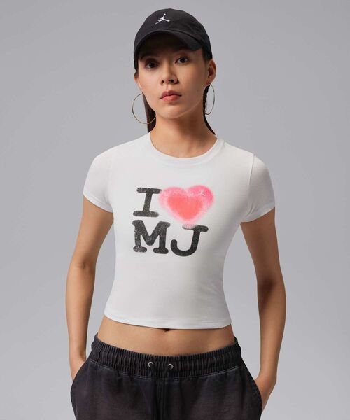 JORDAN BRAND（ジョーダンブランド）の「ジョーダン フライト ウィメンズ グラフィック Tシャツ / Jordan Flight Women's Graphic T-Shirt IR0771-100 White（Tシャツ/カットソー・レディース・ホワイト・L/M/XL/S/XS）」の11枚目の写真