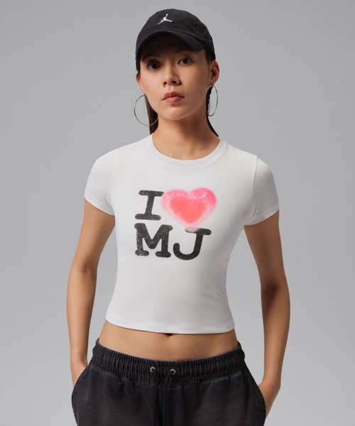 JORDAN BRAND(ジョーダンブランド)の「ジョーダン フライト ウィメンズ グラフィック Tシャツ / Jordan Flight Women's Graphic T-Shirt IR0771-100 White(Tシャツ/カットソー・レディース・ホワイト・L/M/XL/S/XS)」の12枚目の写真
