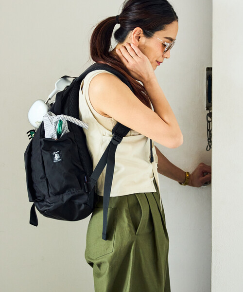 COBMASTER(コブマスター)の「Cobmaster × FREAK'S STORE/コブマスター × フリークスストア 別注 NOMAD MASTER BACKPACK ノマド マスター バッグパック 25L(バックパック/リュック・レディース・ブラック・ONE SIZE)」の7枚目の写真