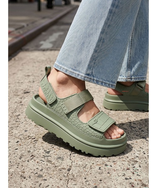 セール】(UGG)W GOLDENGLOW EMBOSSED（サンダル）｜UGG（アグ）の