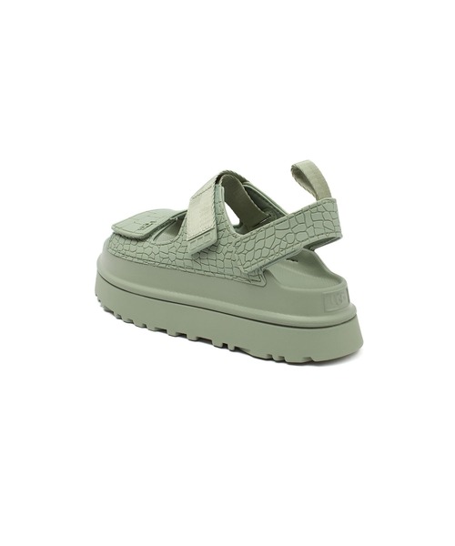 UGG（アグ）の「(UGG)W GOLDENGLOW EMBOSSED（サンダル・レディース・ブラウン/グリーン・24cm/25cm/23cm）」の13枚目の写真