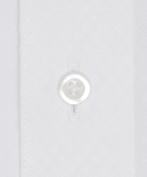 TOKYO SHIRTS(トウキョウシャツ)の「【吸水速乾】【COFREX】形態安定ノンアイロン ボタンダウン 半袖ビジネスワイシャツ(ビジネスシャツ・メンズ・ホワイト・首回り37cm/首回り39cm/首回り41cm/首回り42cm/首回り43cm)」の5枚目の写真