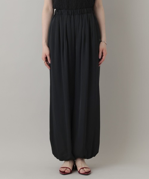 A part by（アパートバイ）の「リネンコンバルーンパンツ（その他パンツ・レディース・オフホワイト/ブラック・SMALL/MEDIUM）」の16枚目の写真