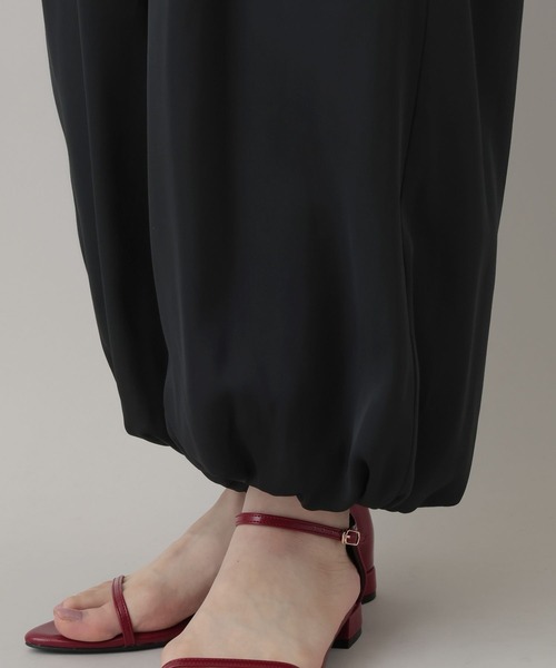 A part by（アパートバイ）の「リネンコンバルーンパンツ（その他パンツ・レディース・オフホワイト/ブラック・SMALL/MEDIUM）」の22枚目の写真