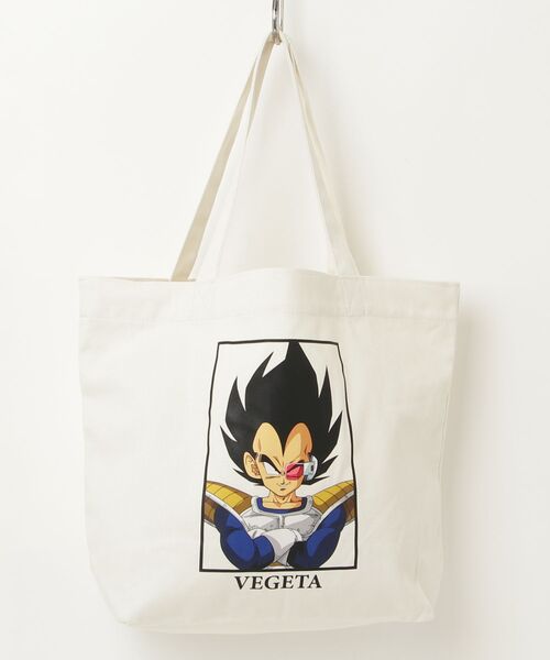 Lafayette(ラファイエット)の「ドラゴンボール ベジータ - DGB-TTB04 CANVAS TOTE BAG VEGETA(トートバッグ・メンズ・アイボリー・ONE SIZE)」の1枚目の写真