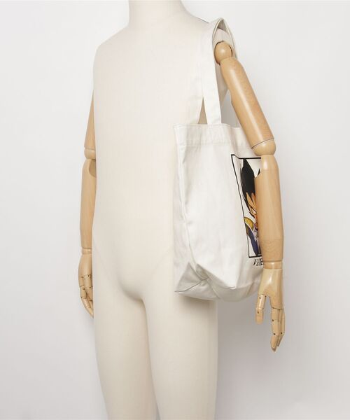 Lafayette(ラファイエット)の「ドラゴンボール ベジータ - DGB-TTB04 CANVAS TOTE BAG VEGETA(トートバッグ・メンズ・アイボリー・ONE SIZE)」の5枚目の写真