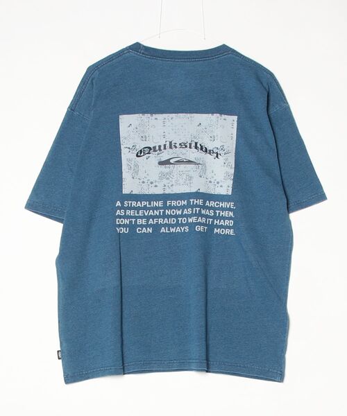 Quiksilver(クイックシルバー)の「クイックシルバー QUIKSILVER MERCURY PAISLEY BOX ST(Tシャツ/カットソー・メンズ・ホワイト/ブルー・S/M/L/LL)」の3枚目の写真