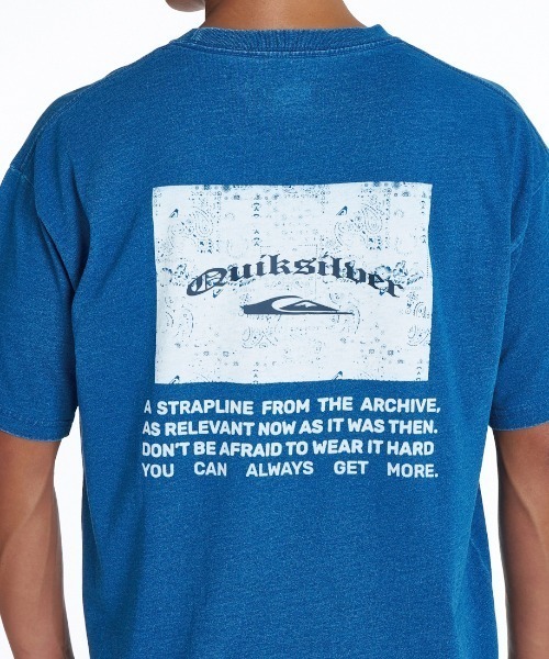 Quiksilver(クイックシルバー)の「クイックシルバー QUIKSILVER MERCURY PAISLEY BOX ST(Tシャツ/カットソー・メンズ・ホワイト/ブルー・S/M/L/LL)」の5枚目の写真