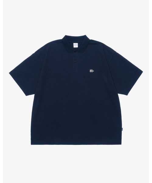 KEBOZ(ケボズ)の「EFG WAPPEN S/S POLO(Tシャツ/カットソー・メンズ・アッシュグレー/ブラック/ネイビー/ホワイト/グリーン・S/M/L/XL/2XL)」の5枚目の写真