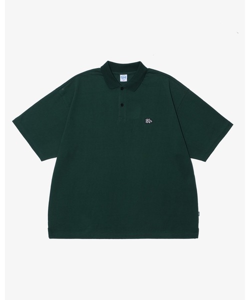 KEBOZ(ケボズ)の「EFG WAPPEN S/S POLO(Tシャツ/カットソー・メンズ・アッシュグレー/ブラック/ネイビー/ホワイト/グリーン・S/M/L/XL/2XL)」の4枚目の写真