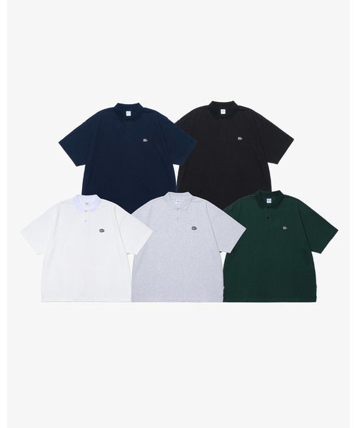 KEBOZ(ケボズ)の「EFG WAPPEN S/S POLO(Tシャツ/カットソー・メンズ・アッシュグレー/ブラック/ネイビー/ホワイト/グリーン・S/M/L/XL/2XL)」の6枚目の写真