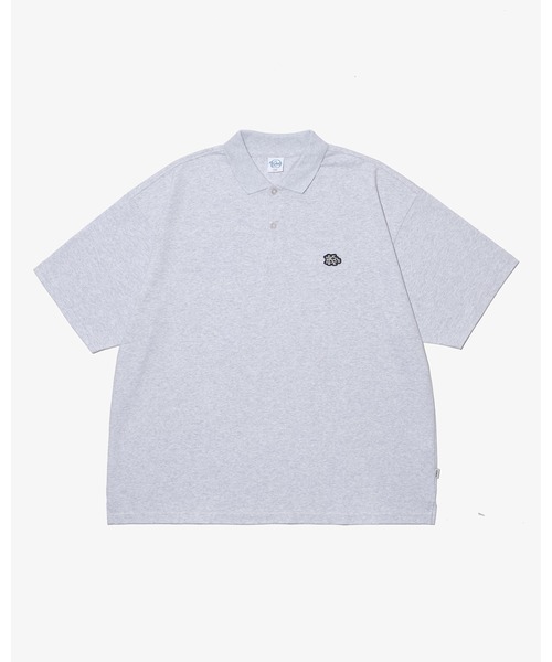 KEBOZ(ケボズ)の「EFG WAPPEN S/S POLO(Tシャツ/カットソー・メンズ・アッシュグレー/ブラック/ネイビー/ホワイト/グリーン・S/M/L/XL/2XL)」の12枚目の写真