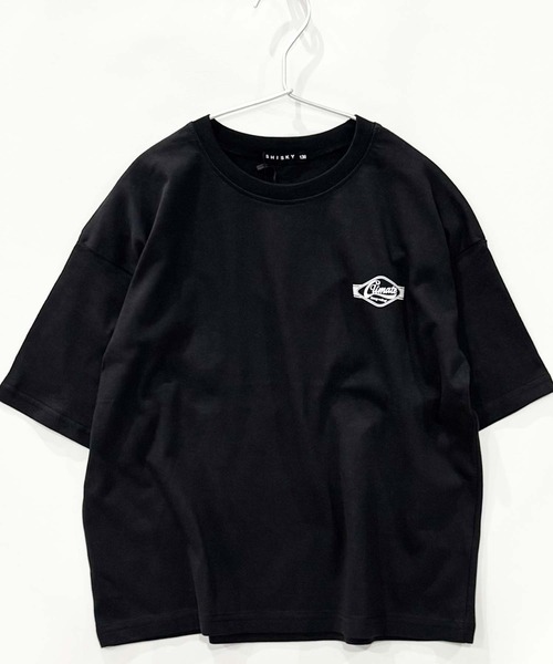 THE CASUAL(カジュアル)の「ステッカープリント オーバーサイズ Tシャツ(Tシャツ/カットソー・キッズ・ホワイト系その他2/チャコール/ホワイト系その他/オレンジ/ブラック系その他/ミント/ブラック/オフホワイト/ベージュ・160cm/150cm/140cm/130cm/120cm/110cm)」の14枚目の写真