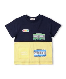 Naughty Company（ナウテーカンパニー）の「バス・電車プリントＴシャツ（Tシャツ/カットソー）」