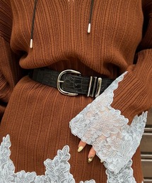 Ameri(�A����)��BOLD BUCKLE WIDE BELT(�x���g)