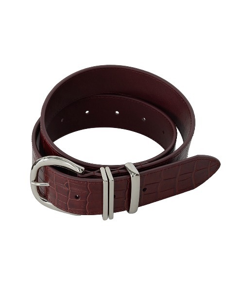 Ameri(アメリ)の「BOLD BUCKLE WIDE BELT(ベルト・レディース・マルチ/ブラウン/ブラック・FREE)」の17枚目の写真