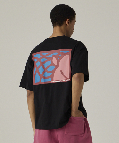 URBANAGE(アーバンエイジ)の「PEACH MODE オーバー半袖ブラック(Tシャツ/カットソー・レディース・その他・MEDIUM/LARGE)」の11枚目の写真
