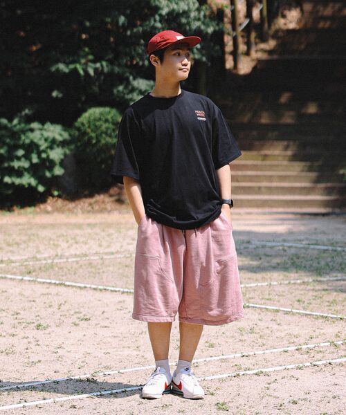 URBANAGE(アーバンエイジ)の「PEACH MODE オーバー半袖ブラック(Tシャツ/カットソー・レディース・その他・MEDIUM/LARGE)」の15枚目の写真