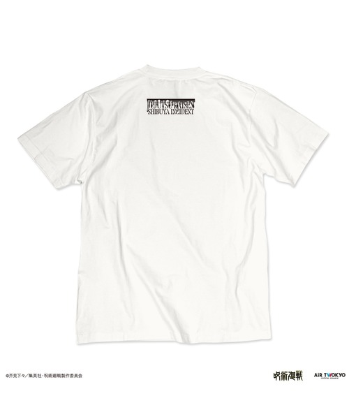 AIR TWOKYO(エアトゥーキョー)の「TVアニメ『呪術廻戦』第2期「渋谷事変」シーンイラスト Tシャツ2(脱兎)(Tシャツ/カットソー・レディース・ホワイト系その他・XX-LARGE/SMALL/X-LARGE/LARGE)」の4枚目の写真