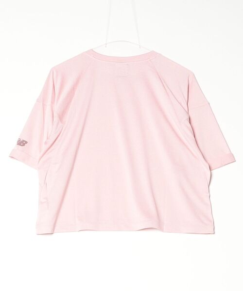 NEW BALANCE(ニューバランス)の「NBロゴTシャツ(Tシャツ/カットソー・レディース・ブルーグレー/ライトピンク/ライトブラウン・X-LARGE/LARGE/MEDIUM/SMALL)」の13枚目の写真