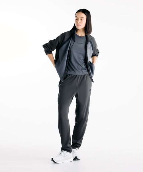 NEW BALANCE(ニューバランス)の「NBロゴTシャツ(Tシャツ/カットソー・レディース・ブルーグレー/ライトピンク/ライトブラウン・X-LARGE/LARGE/MEDIUM/SMALL)」の17枚目の写真