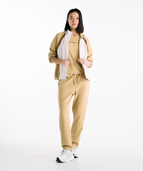 NEW BALANCE(ニューバランス)の「NBロゴTシャツ(Tシャツ/カットソー・レディース・ブルーグレー/ライトピンク/ライトブラウン・X-LARGE/LARGE/MEDIUM/SMALL)」の5枚目の写真