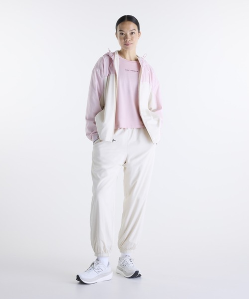 NEW BALANCE(ニューバランス)の「NBロゴTシャツ(Tシャツ/カットソー・レディース・ブルーグレー/ライトピンク/ライトブラウン・X-LARGE/LARGE/MEDIUM/SMALL)」の12枚目の写真