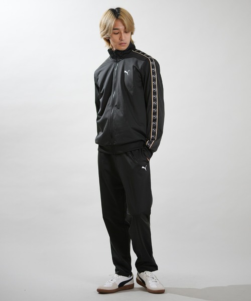 PUMA(プーマ)の「PUMA/プーマ ジャージ トラックジャケット トラックパンツ セットアップ 696178(セットアップ・メンズ・ブラック/グレー/ネイビー・XL/L)」の1枚目の写真