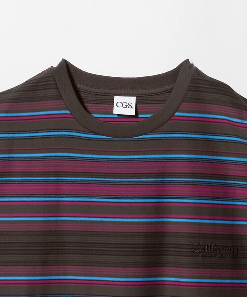 California General Store（California General Store）の「＜CGS.＞マルチ ボーダー ノースリーブ Tシャツ（Tシャツ/カットソー・メンズ・ダークグレー・S/M/L）」の11枚目の写真