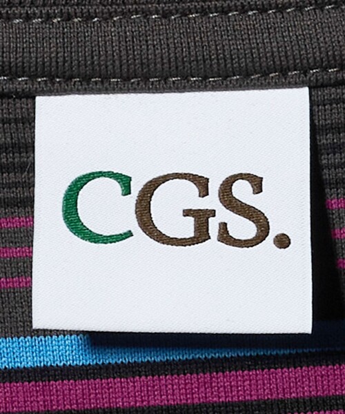 California General Store（California General Store）の「＜CGS.＞マルチ ボーダー ノースリーブ Tシャツ（Tシャツ/カットソー・メンズ・ダークグレー・S/M/L）」の5枚目の写真