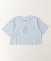 MM6 Maison Margiela(エムエムシックス メゾン マルジェラ)Kids & Junior ブランドロゴ半袖Tシャツカットソー