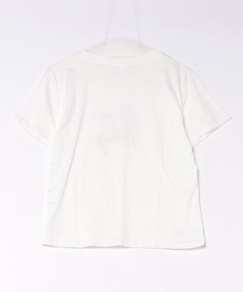 styiro（スタイロ）の「ロゴプリント 半袖Tシャツ 大人カジュアル（Tシャツ/カットソー・レディース・ホワイト/グレー/ブラック・L/M）」の4枚目の写真