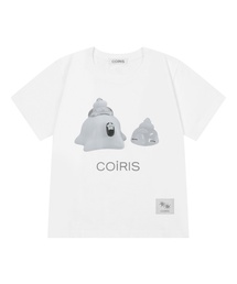 コイリスマリーネプリンティング半袖Tシャツ（2カラー）