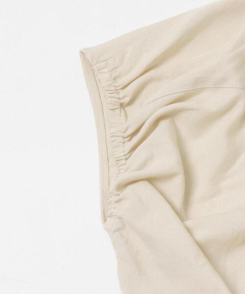 URBAN RESEARCH Sonny Label(アーバンリサーチサニーレーベル)の「リネン混コクーンフレンチブラウス(シャツ/ブラウス・レディース・ホワイト系その他/ブラック/ブルー・FREE)」の12枚目の写真