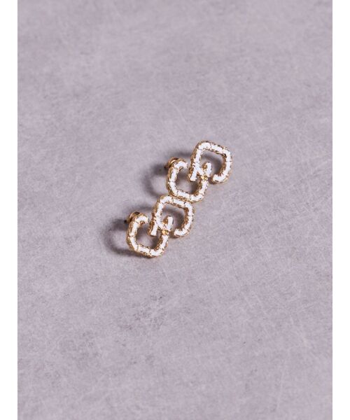 GYDA(ジェイダ)の「JEYSUS GG chainピアス(ピアス(両耳用)・レディース・シルバー/ゴールド・FREE)」の5枚目の写真