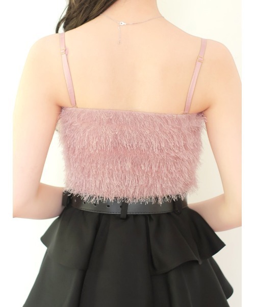 M me eme(エムミーエメ)の「Feather like ensemble tops (eme10442)(アンサンブル・レディース・ブラック・FREE)」の9枚目の写真