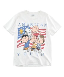 Vintage PEANUTS | 【USED】90’s Peanuts “Snoopy/ AMRICAN YOUTH” キャラクター Tシャツ(Tシャツ/カットソー)
