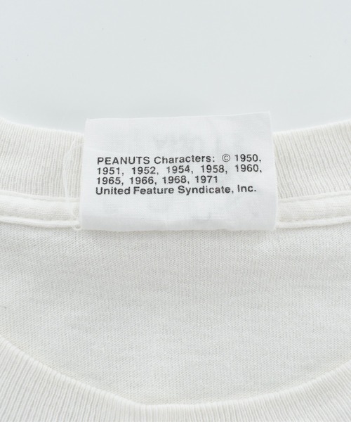 Vintage PEANUTS(ビンテージピーナッツ)の「【USED】90’s Peanuts “Snoopy/ AMRICAN YOUTH” キャラクター Tシャツ(Tシャツ/カットソー・メンズ・ホワイト・LARGE)」の11枚目の写真
